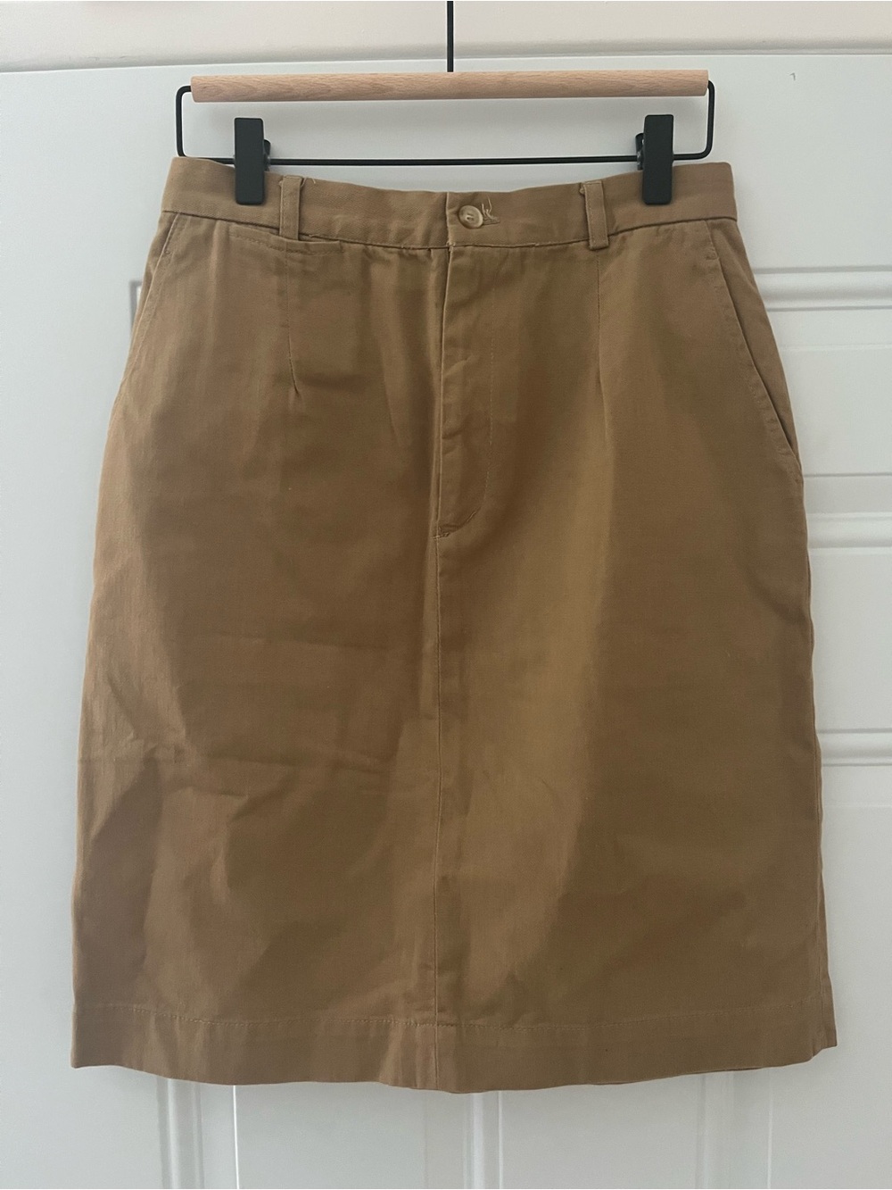 Ralph Lauren Vintage Tan Pencil Skirt